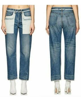 Helmet Lang Jeans “inside out, oversized boyfriend”